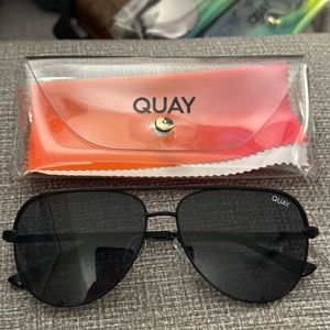 Quay High Key Mini Sunglasses (Large)